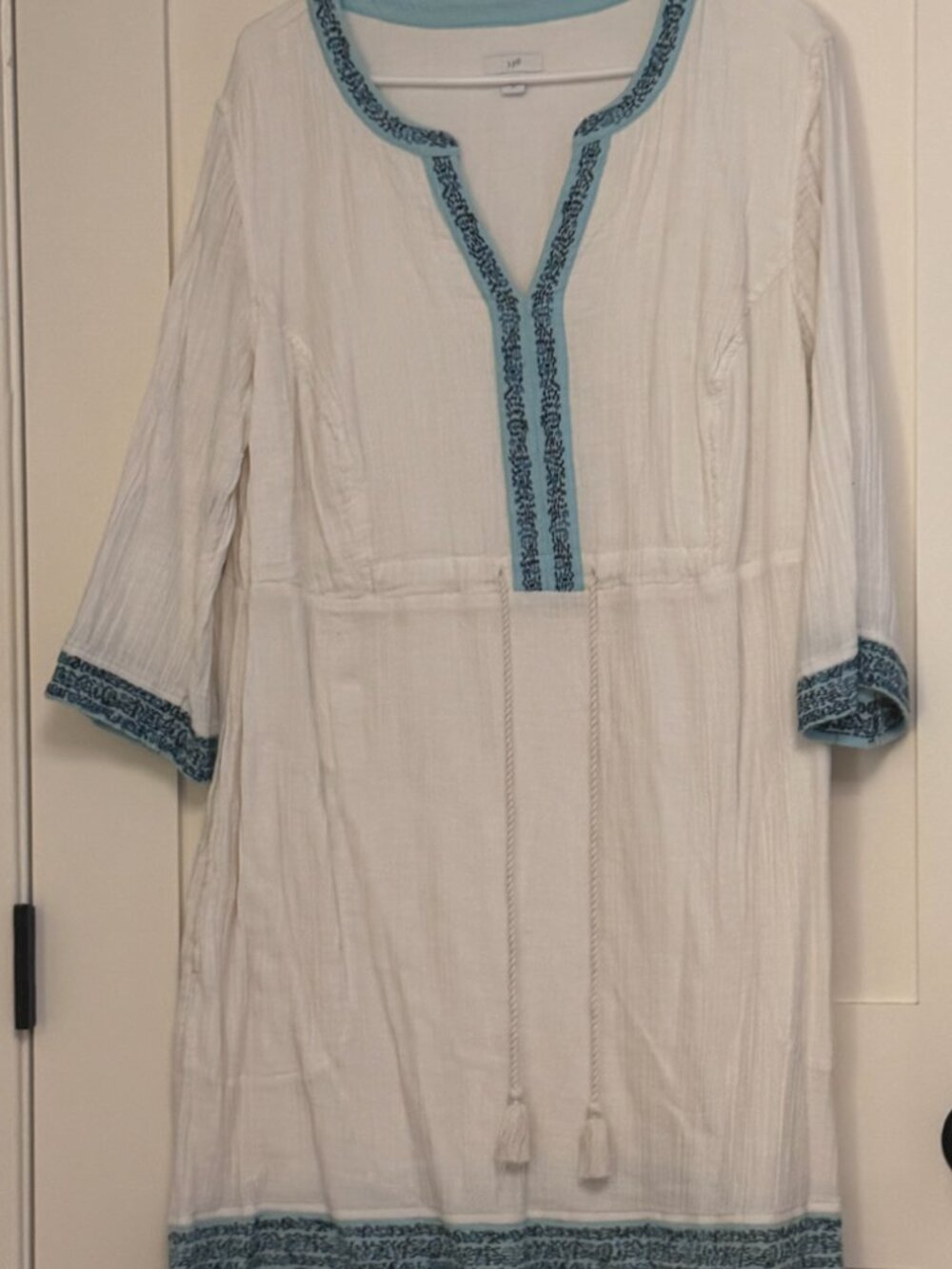 J. Jill Gauze tunic dress